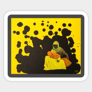 Oil Stain 2 Sticker